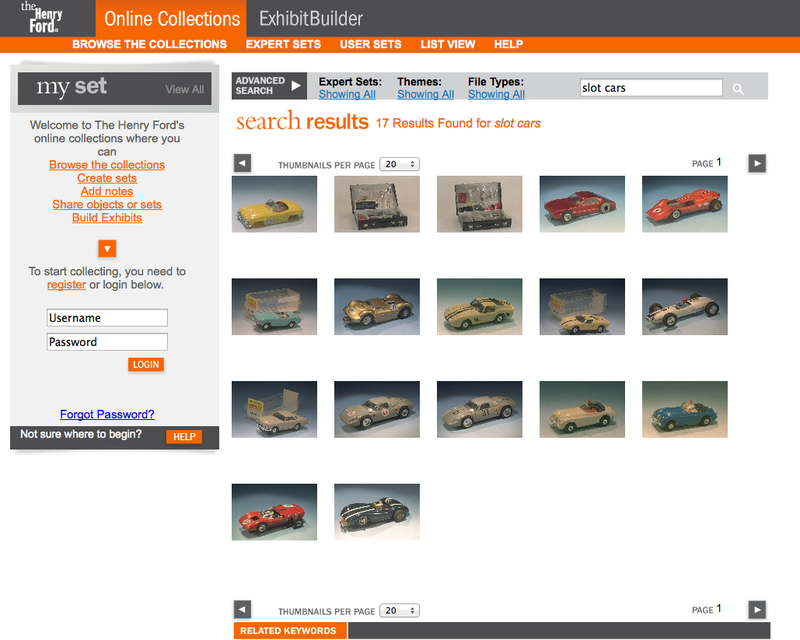 Illustration for article titled Slot Cars Join the Henry Ford Digital Collection